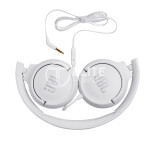 JBL TUNE 500 - Auriculares con diadema con micro - en oreja - cableado - conector de 3,5 mm - blanco - Imagen 4