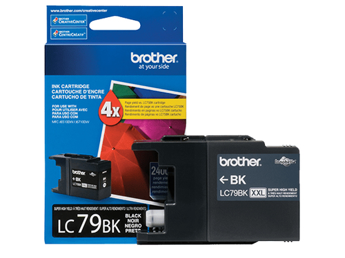 Brother LC79BK cartucho de tinta 1 pieza(s) Original Extra (Súper) alto rendimiento Negro Brother LC79BK cartucho de tinta 1 pieza(s) Original Extra (Súper) alto rendimiento Negro - - en Elite Center