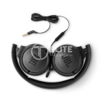 JBL TUNE 500 - Auriculares con diadema con micro - en oreja - cableado - conector de 3,5 mm - negro - Imagen 4