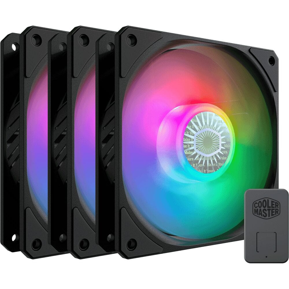 1-3 Kit Ventiladores Cooler Master SickleFlow 120 ARGB 3 EN 1 - - en Elite Center