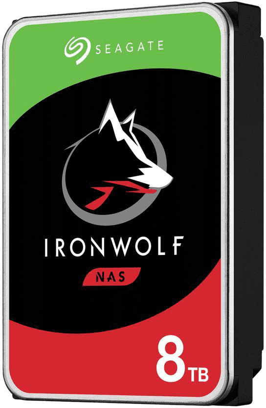 Disco Duro Interno Seagate IronWolf ST8000VN004 disco duro interno 8 TB 7200 RPM 256 MB 3.5" Serial ATA III