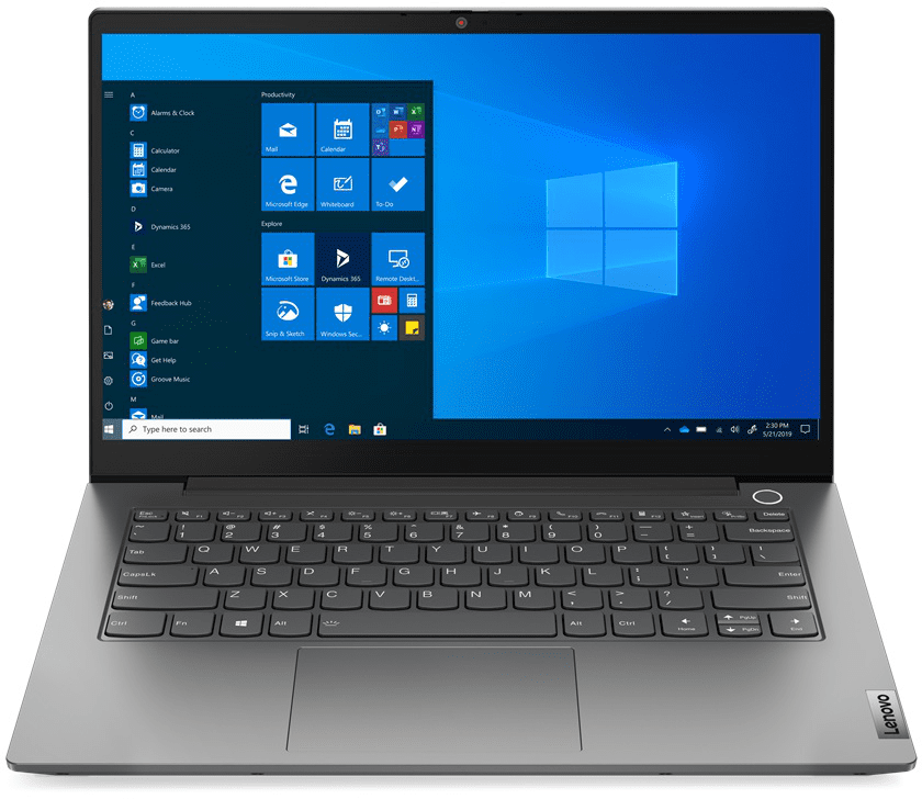 1472714_picture_1633768478-2 Lenovo ThinkBook - Notebook - 14" - 1980 x 1080 LCD - Intel Core i7 I7-1165G7 / 2.8 GHz - 8 GB LPDDR4 SDRAM - 512 GB SSD - Intel HD Graphics - Windows 10 Pro 64-bit Edition - Black - Spanish - 1-year warranty - - en Elite Center