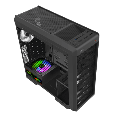 1577951522 Gabinete GAMEMAX Luxury G501X Mid Tower ATX 3 FAN 120mm - - en Elite Center