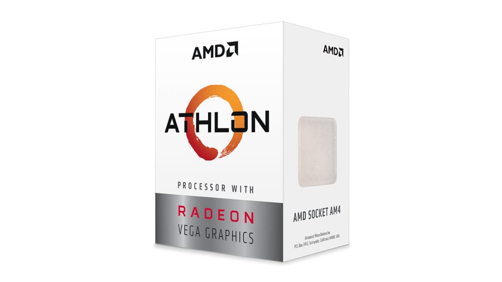 Procesador AMD Athlon 3000G, Dual-core, 3.5GHz, Video Radeon Vega 3, Socket AM4