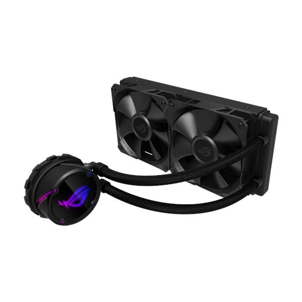 1594830534515-70498410_5236026178 Ventilador ASUS ROG Strix LC 240 Procesador Sistema de refrigeración líquida todo en uno 12 cm Negro 1 pieza(s) - - en Elite Center