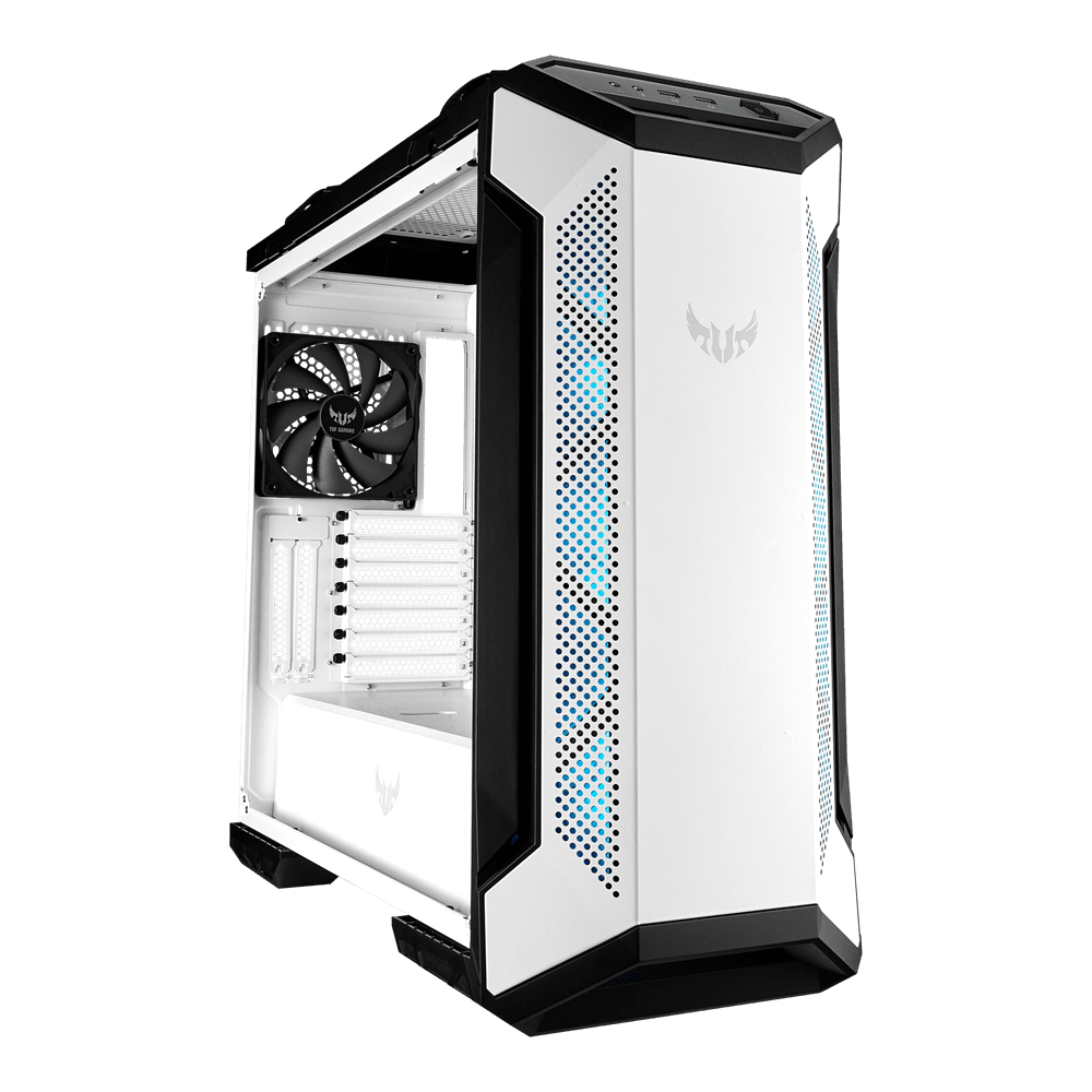 1633723947238-GT501WT Gabinete Gamer Asus TUF Gaming GT501 White Edition, Factor E-ATX, 3 x 2.5" y 4 x 2.5" / 3.5" - - en Elite Center