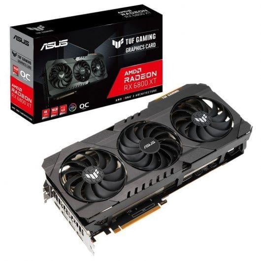 1827-asus-tuf-gaming-radeon-rx-6800-xt-oc-16-gb-gddr6-opiniones Tarjeta de Video ASUS TUF Gaming TUF-RX6800-O16G-GAMING AMD Radeon RX 6800 16 GB GDDR6 - - en Elite Center