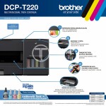 Brother DCP-T220 impresora multifunción Inyección de tinta A4 6000 x 1200 DPI - Imagen 2