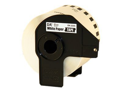 Cinta de Impresión Brother DK2205 Blanco DK
