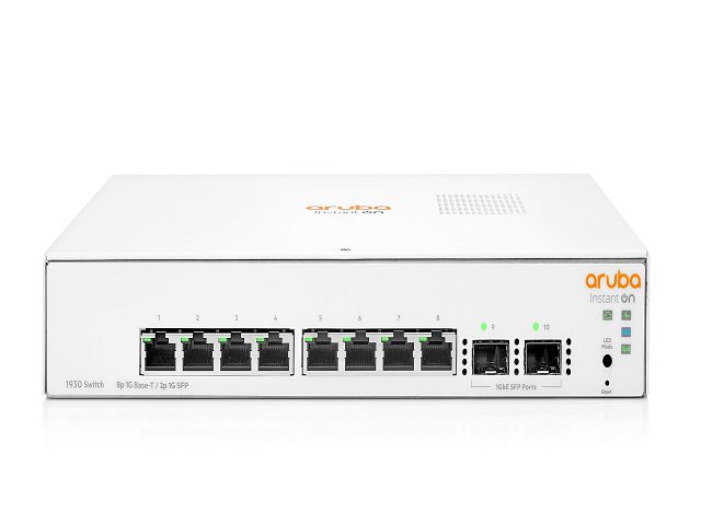 20220321-162933 HPE Networking Instant On 1930 8G 2SFP Switch - Conmutador - L3 - Gestionado - 8 x 10/100/1000 + 2 x Gigabit SFP - sobremesa - - en Elite Center