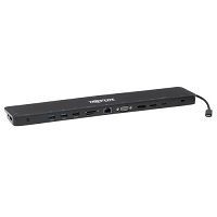 20220321-174213 Tripp Lite Triple-Monitor USB C Dock USB C Docking Station with 4K HDMI & DisplayPort, VGA - USB-A/C, GbE, 100W PD, Black - Estación de conexión - USB-C 3.1 / Thunderbolt 3 - VGA, HDMI, DP - GigE - - en Elite Center