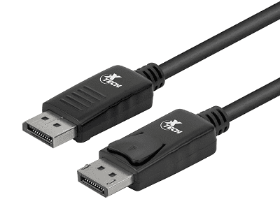 20220321-175819 Xtech - Cable DisplayPort - DisplayPort (M) a DisplayPort (M) - 1.8 m - trabado - negro - - en Elite Center
