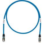 20220325-032331 Panduit TX6A 10Gig - Cable de interconexión - RJ-45 (M) a RJ-45 (M) - 2 m - SFTP - CAT 6a - atornillado, sin halógenos, sin enganches, trenzado - azul - - en Elite Center
