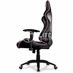 Silla Gamer Cougar Armor One EVA (PVC, Ajustable, 120kg, Negra-Rosado) - Imagen 3