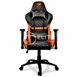 Silla COUGAR ARMOR ONE BLACK Silla para videojuegos de PC Asiento acolchado Negro