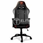Silla COUGAR ARMOR ONE BLACK Silla para videojuegos de PC Asiento acolchado Negro - Imagen 5