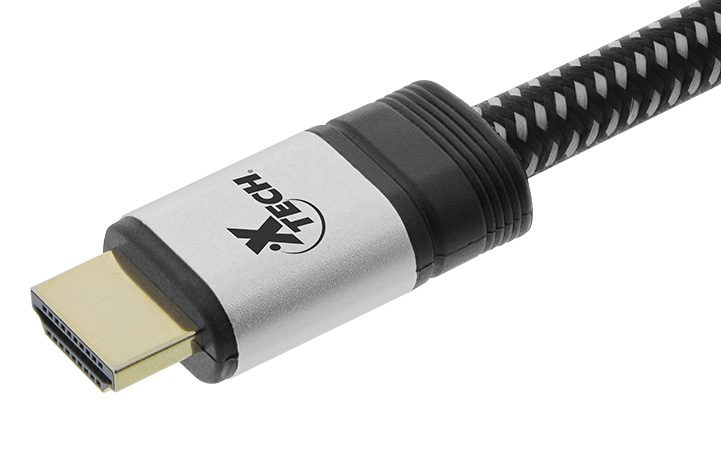 Xtech - Alta velocidad - cable HDMI con Ethernet - HDMI macho a HDMI macho - 1.83 m - admite 4K60Hz (3840 x 2160)