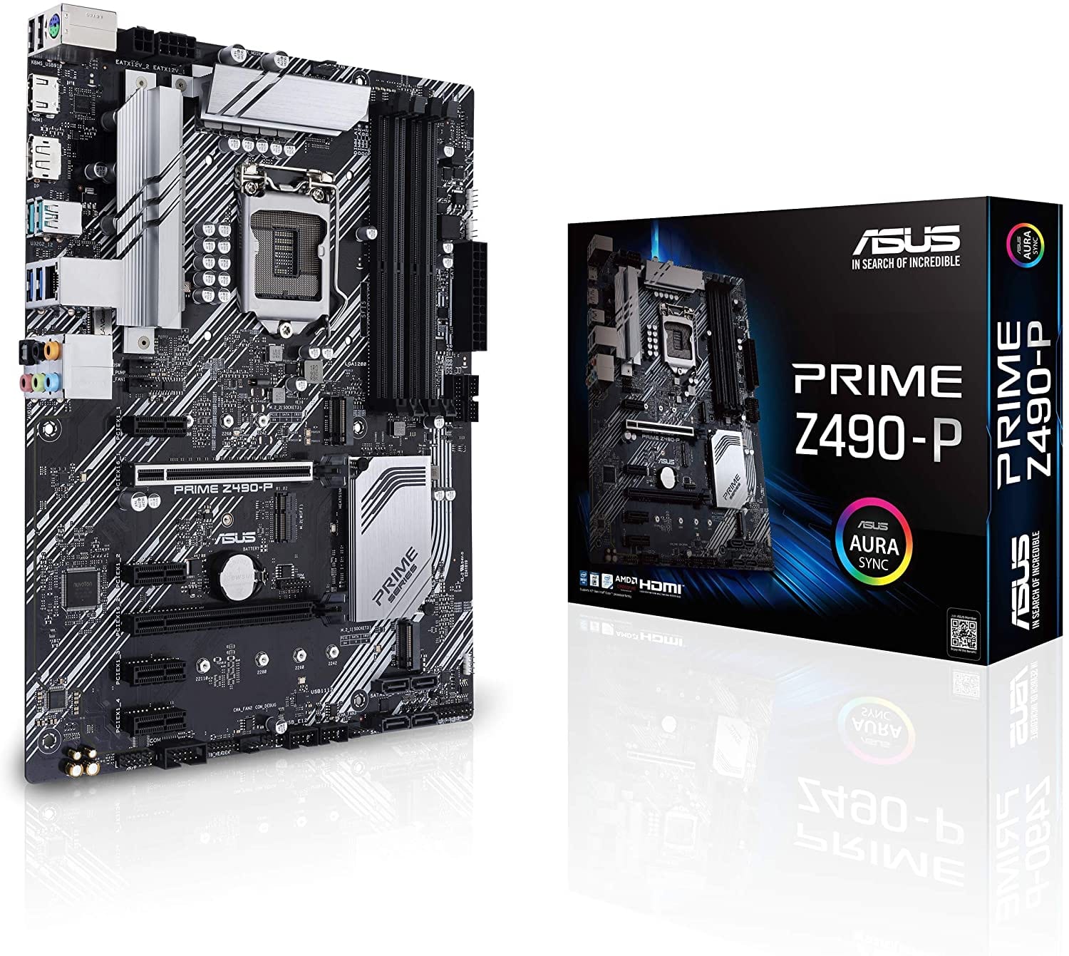 PRIMEZ490-P Tarjeta Madre ASUS PRIME Z490-P Intel Z490 LGA 1200 (Socket H5) ATX - - en Elite Center