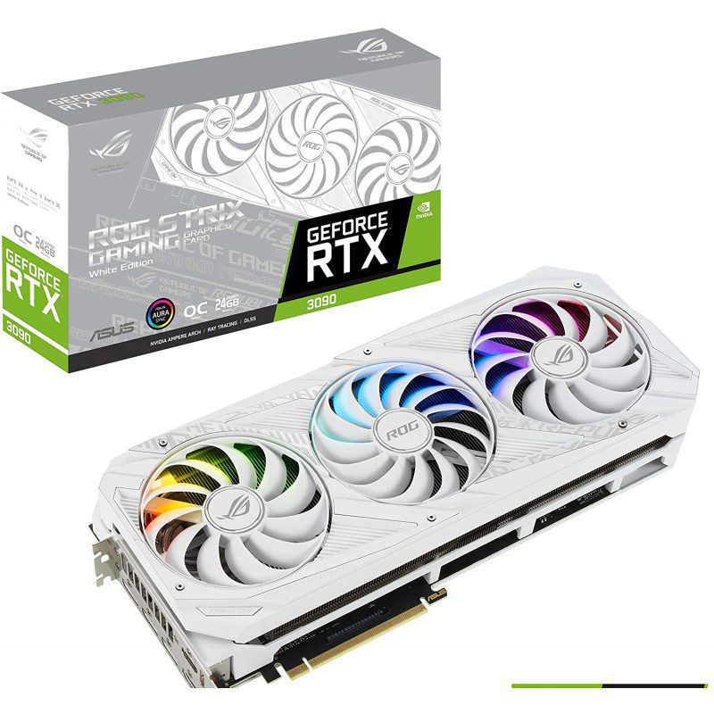 ROG-STRIX-RTX3090-O24G-WHITE-800x800-1 Tarjeta de Video ASUS ROG -STRIX-RTX3090-O24G-WHITE NVIDIA GeForce RTX 3090 24 GB GDDR6X - - en Elite Center