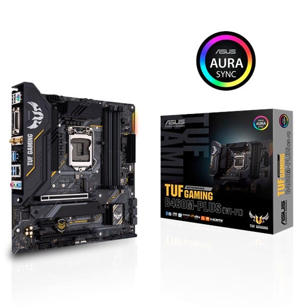TUF-GAMING-B460M-PLUSWI-FI Tarjeta Madre ASUS TUF GAMING B460M-PLUS (WI-FI) placa base Intel B460 LGA 1200 (Socket H5) micro ATX - - en Elite Center