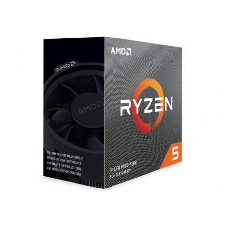 Procesador AMD RYZEN 5 3600 6-Core 3.6 GHz (4.2 GHz Max Boost) Socket AM4 65W, Sin Graficos