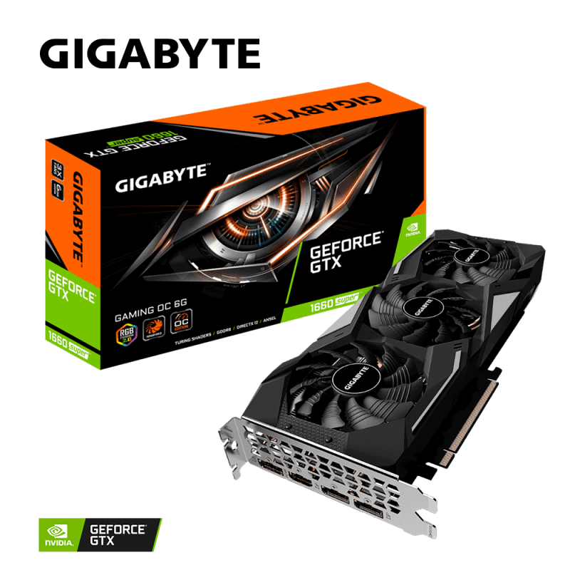gigabyte-geforce-gtx-1660-super-6gb-192-bit-gddr6-gv-n166sgaming-oc-6gd-4 Tarjeta de Video GIGABYTE GAMING GV-N166SGAMING-6GD tarjeta gráfica NVIDIA GeForce GTX 1660 SUPER 6 GB GDDR6 - - en Elite Center