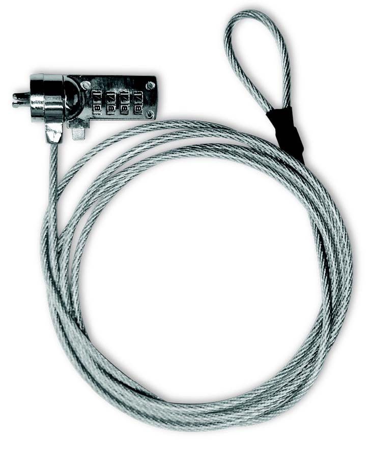 XTech XTA-110 - Cable de bloqueo de computadora tipo "notebook"