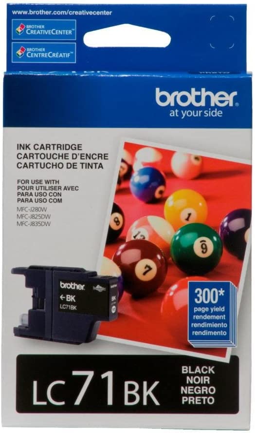 61xfl4P6L._AC_SL1200_.jpg Brother LC71BK cartucho de tinta 1 pieza(s) Original Negro - - en Elite Center