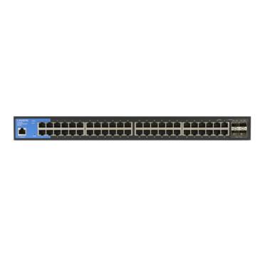 Linksys-Business-Conmutador-Inteligente-48-X-1-LGS352C-1.jpeg Linksys Switch de red administrado Gigabit de 48 puertos con 4 ranuras SFP+ 10G de subida - - en Elite Center