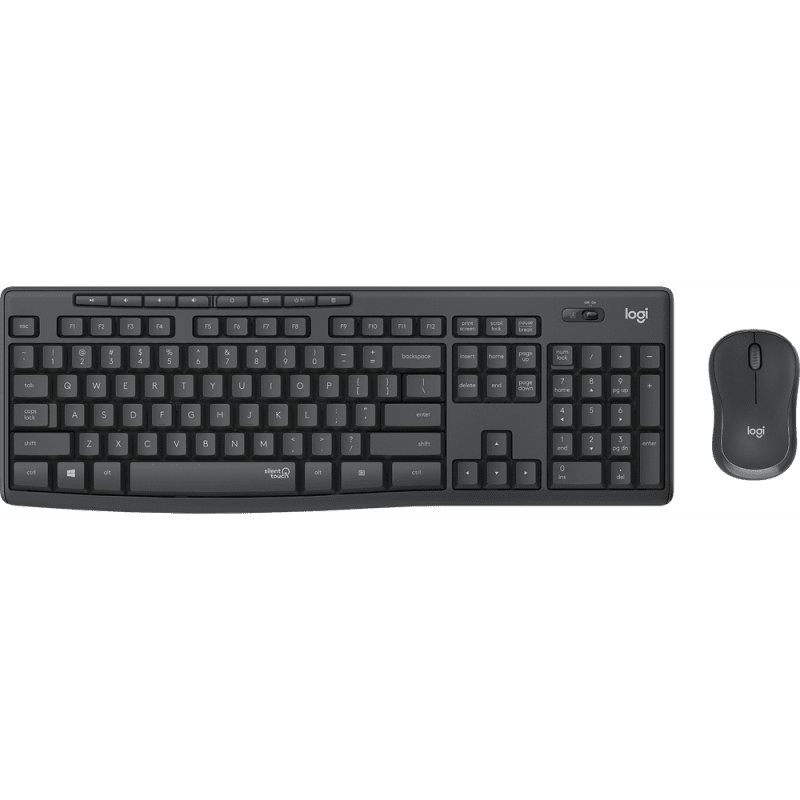 Combo Teclado y Mouse Logitech MK295 Silent