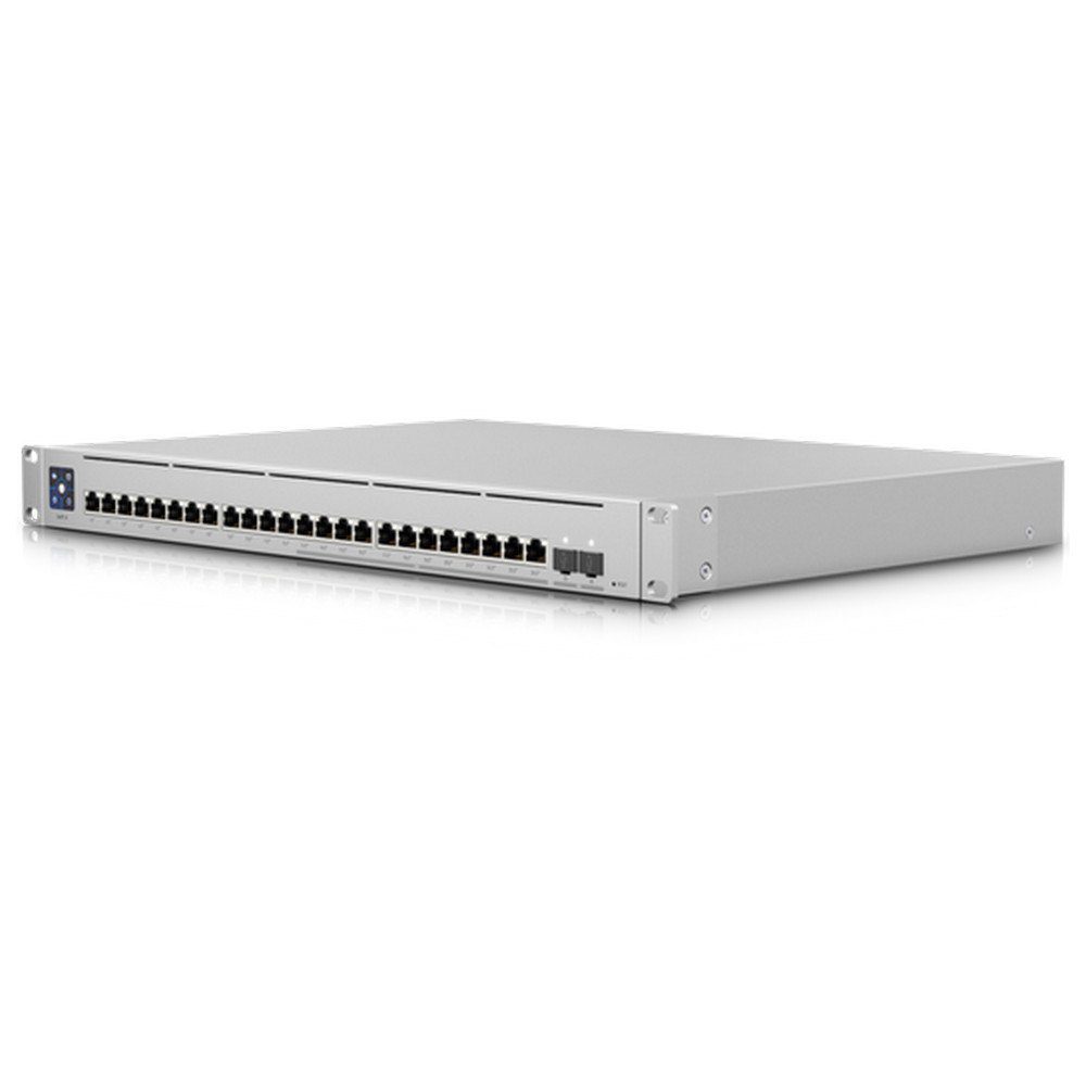 ubiquiti-conmutador-usw-enterprise-24-poe.jpg Ubiquiti UniFi Switch USW-Enterprise-24-PoE - Conmutador - L3 - Gestionado - 12 x 100/1000/2.5G (PoE+) + 12 x 10/100/1000 (PoE+) + 2 x 10 Gigabit SFP+ - montaje en rack - PoE+ (400 W) - - en Elite Center