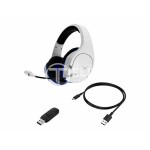 Auriculares gaming inalámbricos HyperX Cloud Stinger Core (blanco-azul) - PS5-PS4 - Imagen 5