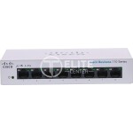 Cisco Business 110 Series 110-8T-D - Conmutador - sin gestionar - 8 x 10/100/1000 - sobremesa, montaje en rack, montaje en pared - alimentación cc
