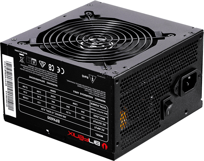 825424_picture_1539854976.png Fuente de Poder 600W BitFenix BPA, Certificada 80+ Plus White, 120mm Silence Fan - - en Elite Center