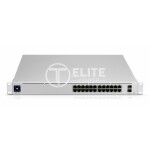 Ubiquiti UniFi Switch USW-Pro-24-POE - Conmutador - Gestionado - 24 x 10/100/1000 (16 PoE+, 8 PoE++) + 2 x 10 Gigabit SFP+ (enlace de subida) - sobremesa, montaje en rack - PoE++ (400 W) - Imagen 5