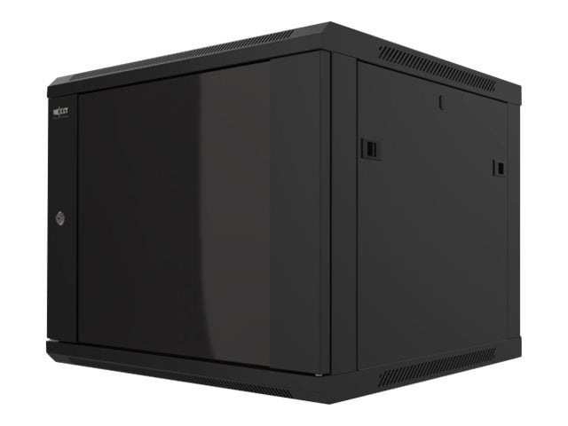 68b58f54-9d3e-41f9-8183-3a4c455b13f9.jpg Nexxt Solutions - Rack armario - instalable en pared - RAL 9005, negro barniz - 18U - 19" - - en Elite Center