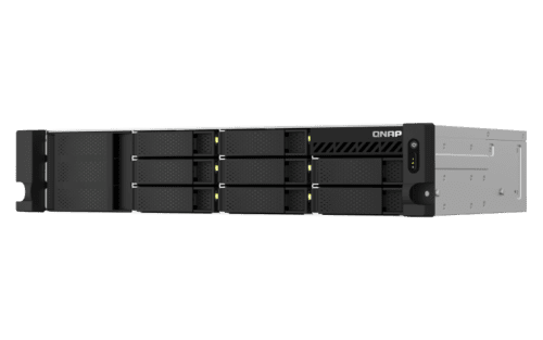 s-l500.png QNAP TS-864eU-RP - Servidor NAS - 8 compartimentos - montaje en bastidor - SATA 6Gb/s - RAID 0, 1, 5, 6, 10, 50, JBOD, 60 - RAM 4 GB - Gigabit Ethernet / 2.5 Gigabit Ethernet - iSCSI soporta - 2U - - en Elite Center