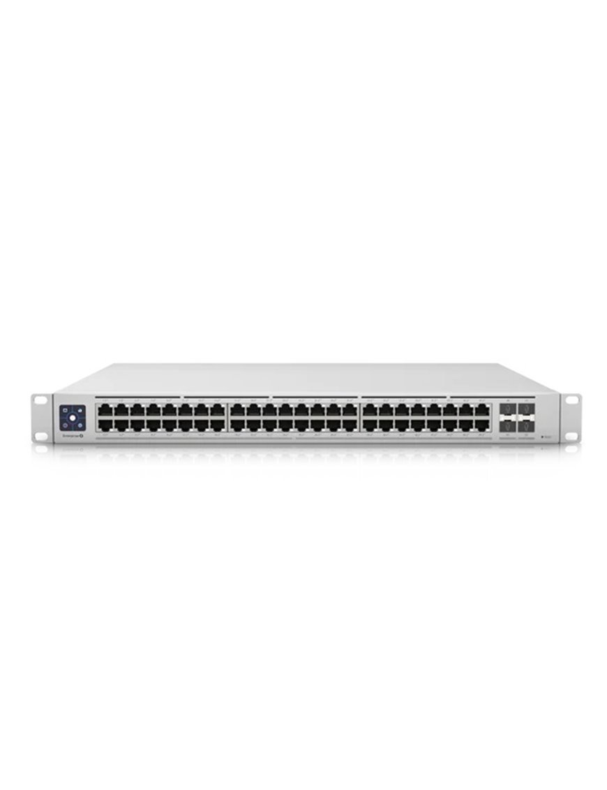 ubiquiti-unifi-switch-usw-enterprise-48-poe-conmutador-l3-gestionado-48-x-100-1000-2-5g-poe-4-x-1-gigabit-10-gigabit-sfp-enlace-.jpg Ubiquiti UniFi Switch USW-Enterprise-48-PoE - Conmutador - L3 - Gestionado - 48 x 100/1000/2.5G (PoE+) + 4 x 1 Gigabit / 10 Gigabit SFP+ (enlace ascendente) - montaje en rack - PoE+ (720 W) - - en Elite Center