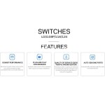 Linksys LGS108P switch Gigabit Ethernet (10/100/1000) Energía sobre Ethernet (PoE) Negro - Imagen 3