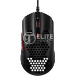 Mouse Ratón gaming HyperX Pulsefire Haste (negro-rojo)