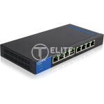 Linksys LGS108P switch Gigabit Ethernet (10/100/1000) Energía sobre Ethernet (PoE) Negro - Imagen 2