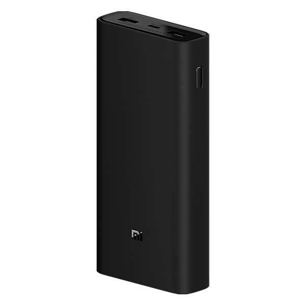 vfyccs6d_d210b973.jpg Xiaomi Mi - Cargador portátil - 20000 mAh - 74 Wh - 50 vatios - 4 A - High Power Flash - 3 conectores de salida (USB, USB-C) - negro - - en Elite Center