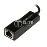 StarTech.com Adaptador USB 2.0 de Red Fast Ethernet 10/100 Mbps - NIC Externo RJ45 - Adaptador de red - USB 2.0 - 10/100 Ethernet - negro - Imagen 3