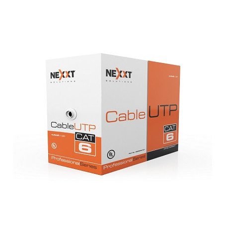 Nexxt Cable UTP Cat6 - Rojo