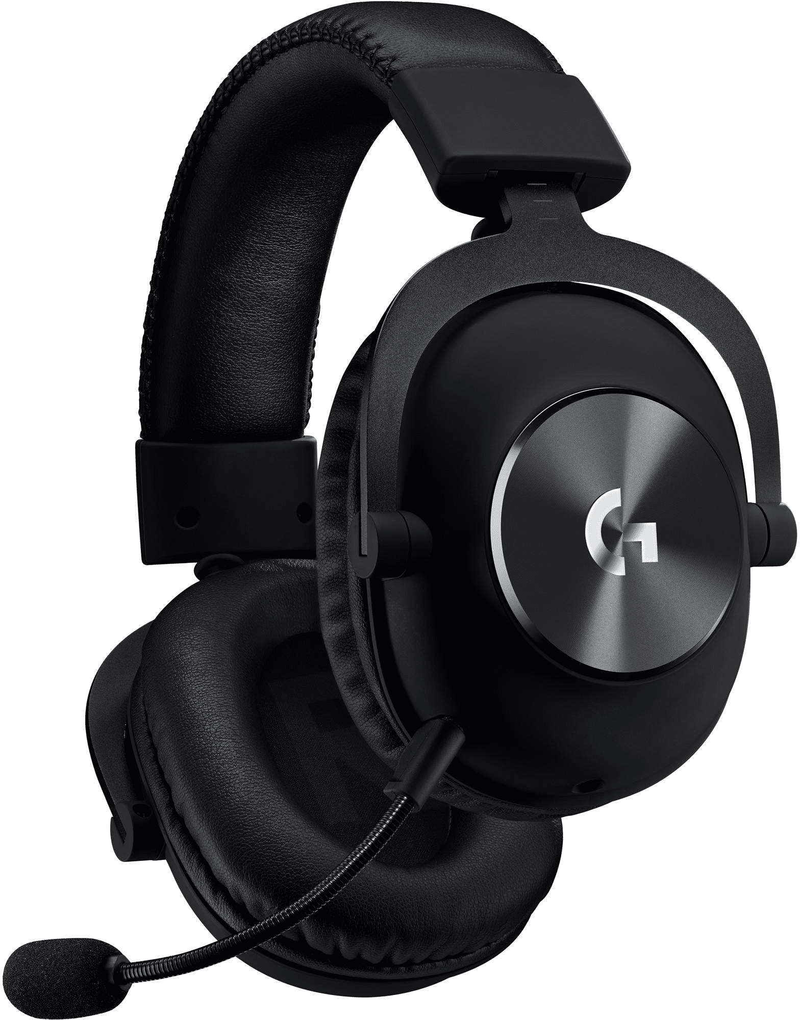 Logitech G Pro X with Blue VO!CE Technology - Auricular - tamaño completo - cableado - conector de 3,5 mm - aislamiento de ruido - negro