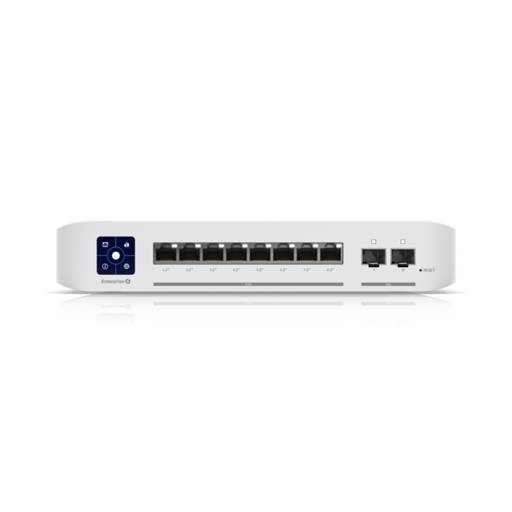 5l66kmfb_ff5a9747_thumbnail_512.jpg Ubiquiti UniFi Enterprise - Conmutador - L3 - Gestionado - 8 x 10/100/1000/2.5G (PoE+) + 2 x 1 Gigabit / 10 Gigabit SFP+ (enlace ascendente) - sobremesa - PoE+ (120 W) - - en Elite Center