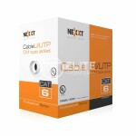 Caja Cable NEXXT Cat6 U/UTP 305mt 24AWG Gris