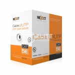 Caja Cable NEXXT Cat5e U/UTP CM 305mt Azul