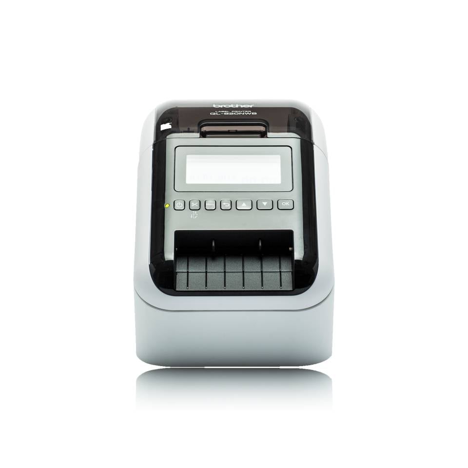 Brother QL-820NWBVMXX1 impresora de etiquetas Térmica directa Color 300 x 600 DPI 176 mm/s Inalámbrico y alámbrico Ethernet DK Wifi Bluetooth