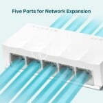 TP-Link LS1005 switch No administrado Fast Ethernet (10/100) Blanco - Imagen 2